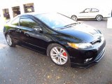 2007 Nighthawk Black Pearl Honda Civic Si Coupe #62663103