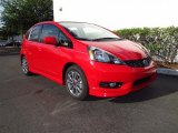 2012 Milano Red Honda Fit Sport Navigation #62663099