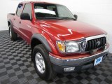 Impulse Red Pearl Toyota Tacoma in 2003