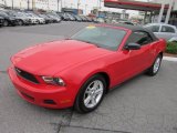 2010 Torch Red Ford Mustang V6 Convertible #62663369
