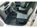 2012 Toyota Prius c Hybrid Two Light Blue Gray/Black Interior