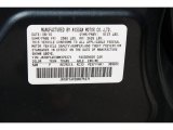 2011 M Color Code for Harbour Blue - Color Code: RAM