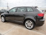 Lava Gray Pearl Effect Audi A3 in 2012