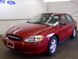 2003 Matador Red Metallic Ford Taurus SES #62663504