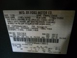 2010 Taurus Color Code for Steel Blue Metallic - Color Code: UN