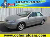 2005 Mineral Green Opalescent Toyota Camry XLE V6 #62715130