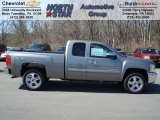 2012 Mocha Steel Metallic Chevrolet Silverado 1500 LT Extended Cab 4x4 #62714667