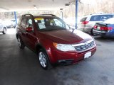 2009 Camellia Red Pearl Subaru Forester 2.5 X Premium #62714889