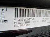 2012 Challenger Color Code for Blackberry Pearl - Color Code: PBV