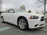 Bright White Dodge Charger in 2012