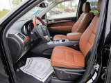 2012 Jeep Grand Cherokee Overland New Saddle/Black Interior