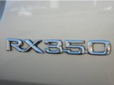 2008 Lexus RX 350 Marks and Logos