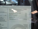 2012 Volvo S60 R-Design AWD Window Sticker