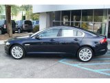 2012 Azurite Blue Metallic Jaguar XF Portfolio #62714816