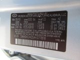2010 Santa Fe Color Code for Irridescent Silver Blue Metallic - Color Code: Z3
