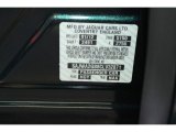 2012 XJ Color Code for British Racing Green Metallic - Color Code: HGY