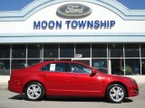 2012 Red Candy Metallic Ford Fusion SE #62714703