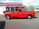 1994 Fire Red GMC Sierra 1500 SL Extended Cab 4x4 #62758321