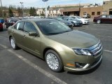 2012 Ford Fusion Hybrid Front 3/4 View