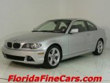 2005 Titanium Silver Metallic BMW 3 Series 325i Coupe #543818