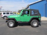 2005 Jeep Wrangler Electric Lime Green Pearl