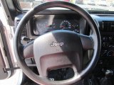 2006 Jeep Wrangler X 4x4 Steering Wheel