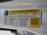 2010 Buick Lucerne CXL Special Edition Info Tag