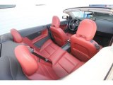 2011 Volvo C70 T5 Cranberry Leather/Off Black Interior