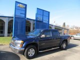 2004 Indigo Blue Metallic Chevrolet Colorado LS Crew Cab 4x4 #62757371