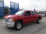 2012 Victory Red Chevrolet Silverado 1500 LT Extended Cab 4x4 #62757360