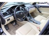 2010 Acura TSX V6 Sedan Parchment Interior