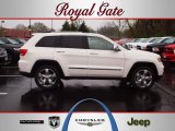 2012 Stone White Jeep Grand Cherokee Overland 4x4 #62758189