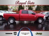 2012 Deep Cherry Red Crystal Pearl Dodge Ram 3500 HD SLT Crew Cab #62758175