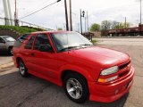 Victory Red Chevrolet Blazer in 2004