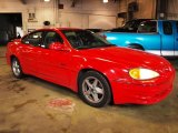 Bright Red Pontiac Grand Am in 2001