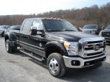 2012 Ford F350 Super Duty Lariat Crew Cab 4x4 Dually Front 3/4 View