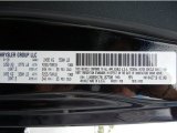 2010 Wrangler Unlimited Color Code for Black - Color Code: PX8