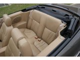 2000 Chrysler Sebring JXi Convertible Rear Seat