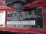 2006 4Runner Color Code for Salsa Red Pearl - Color Code: 3Q3