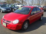 2005 Flame Red Dodge Neon SXT #62758047