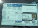 2012 Ford F250 Super Duty XLT Regular Cab 4x4 Window Sticker