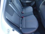 2011 Subaru Impreza WRX Sedan Rear Seat