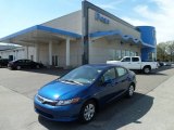 2012 Dyno Blue Pearl Honda Civic LX Sedan #62758010