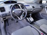 2008 Honda Civic EX Coupe Gray Interior