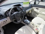 2012 Subaru Impreza 2.0i Premium 5 Door Ivory Interior