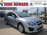 2012 Ice Silver Metallic Subaru Impreza 2.0i Premium 4 Door #62757936