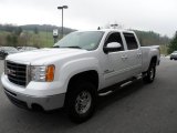 2007 Summit White GMC Sierra 2500HD SLE Crew Cab 4x4 #62757935