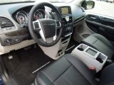 2012 Chrysler Town & Country Touring Black/Light Graystone Interior