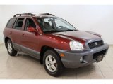 2003 Merlot Red Hyundai Santa Fe GLS 4WD #62757911