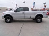 Silver Metallic Ford F150 in 2007